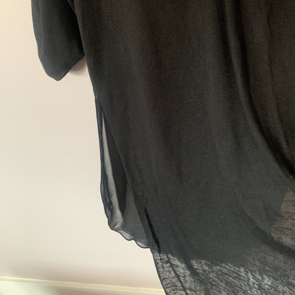 MAXI BLACK TUNIC - Picture 4 of 6